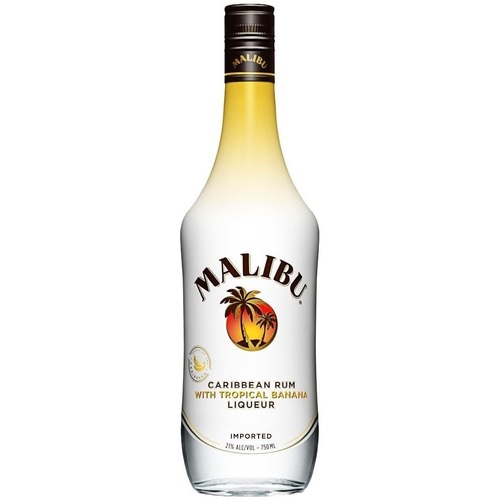 Malibu Tropical Banana Rum 1.75l Glass_bottle Liquor Rum - Flavored Drinkun.com