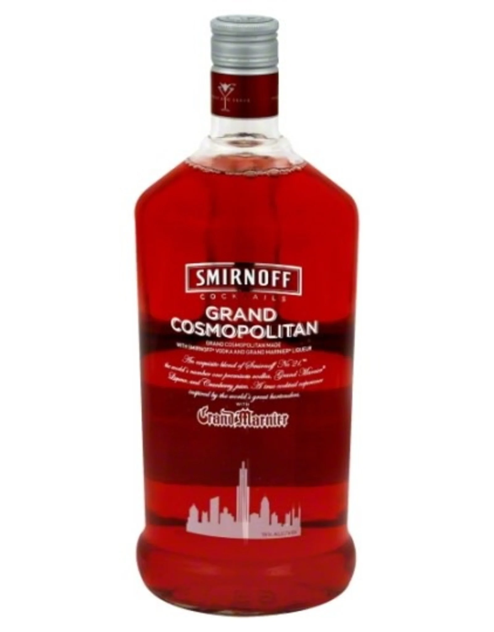 Smirnoff Grand Cosmopolitan 1.75l Glass_bottle Liquor Alcoholic Cocktails Drinkun.com