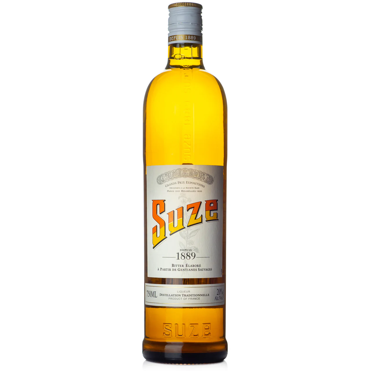 Suze Grand Prix Expositions Liqueur 750ml Glass_bottle Liquor Liqueur Drinkun.com