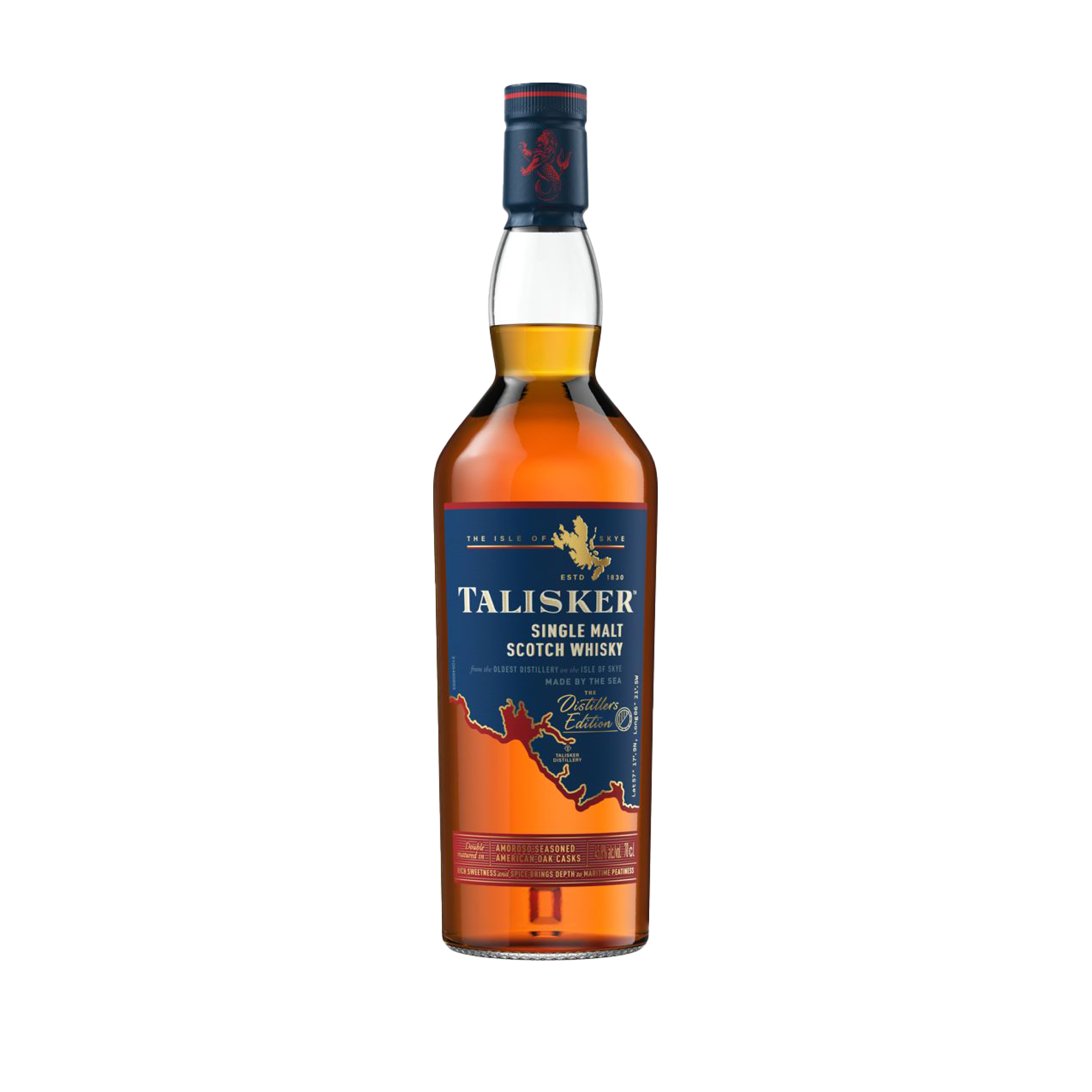 The Distillers Edition Talisker Single Malt Scotch Whisky 750ml Glass_bottle Liquor Scotch Whiskey Drinkun.com