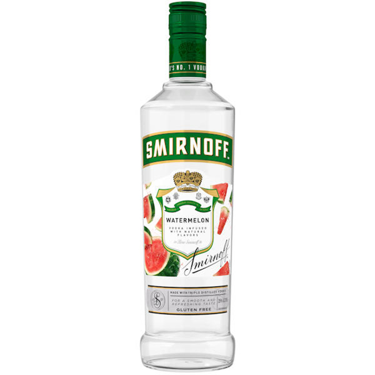 Smirnoff Watermelon Vodka 750ml Glass_bottle Liquor Vodka - Flavored Drinkun.com