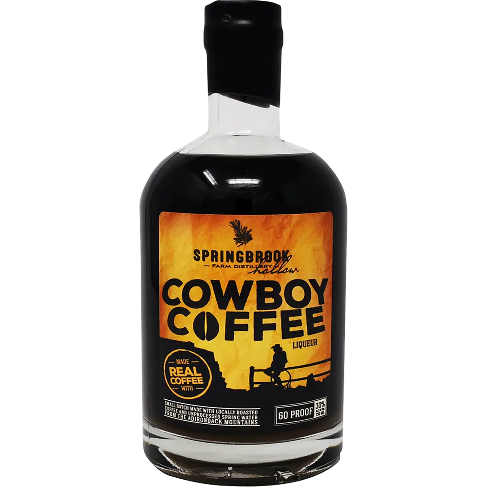 Springbook Hollow Farm Distillery Cowboy Coffee Liqueur 750ml Glass_bottle Liquor Liqueur Drinkun.com