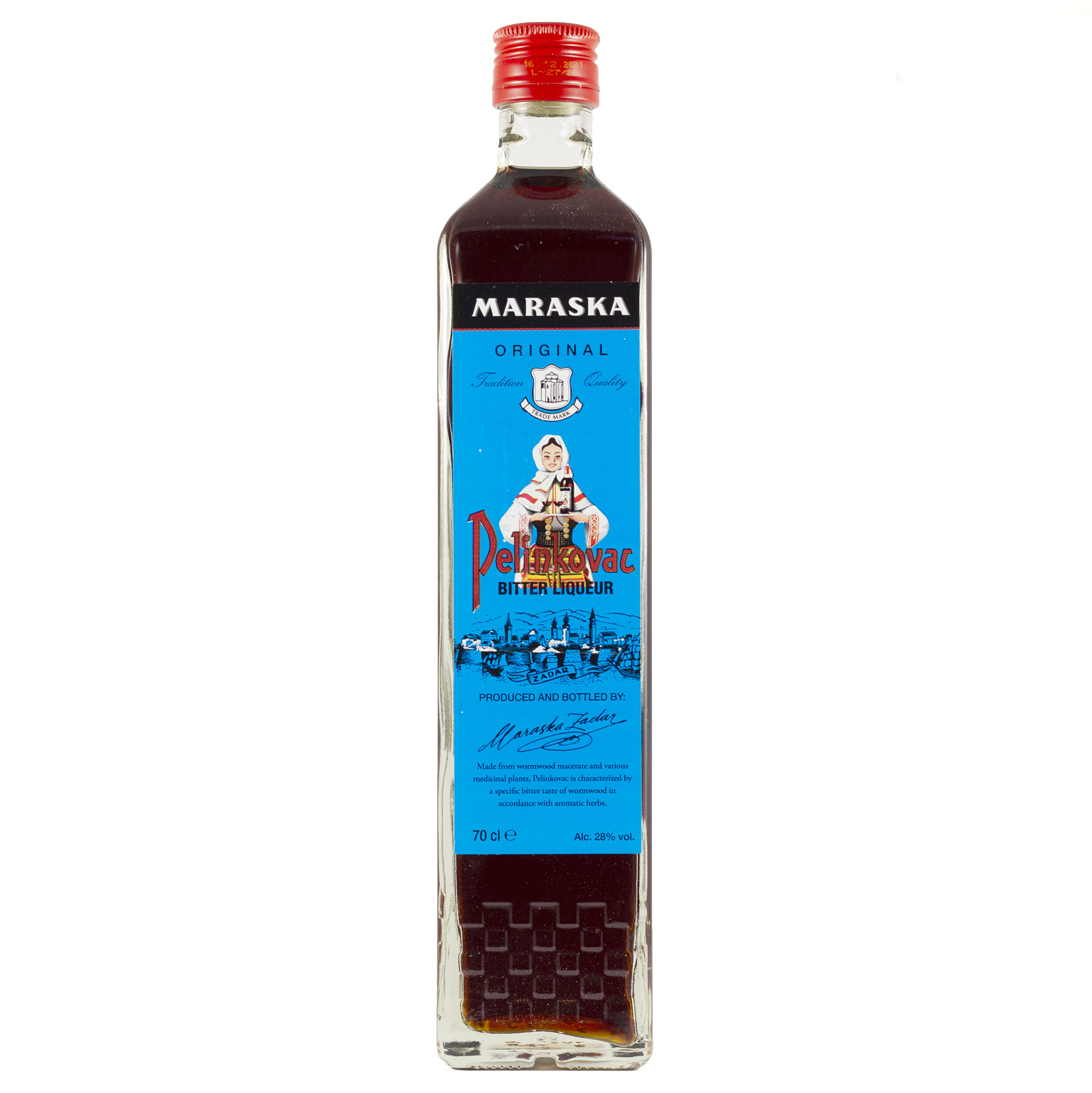 Maraska Pelinkovac Bitter Liqueur 750ml Glass_bottle Liquor Liqueur Drinkun.com