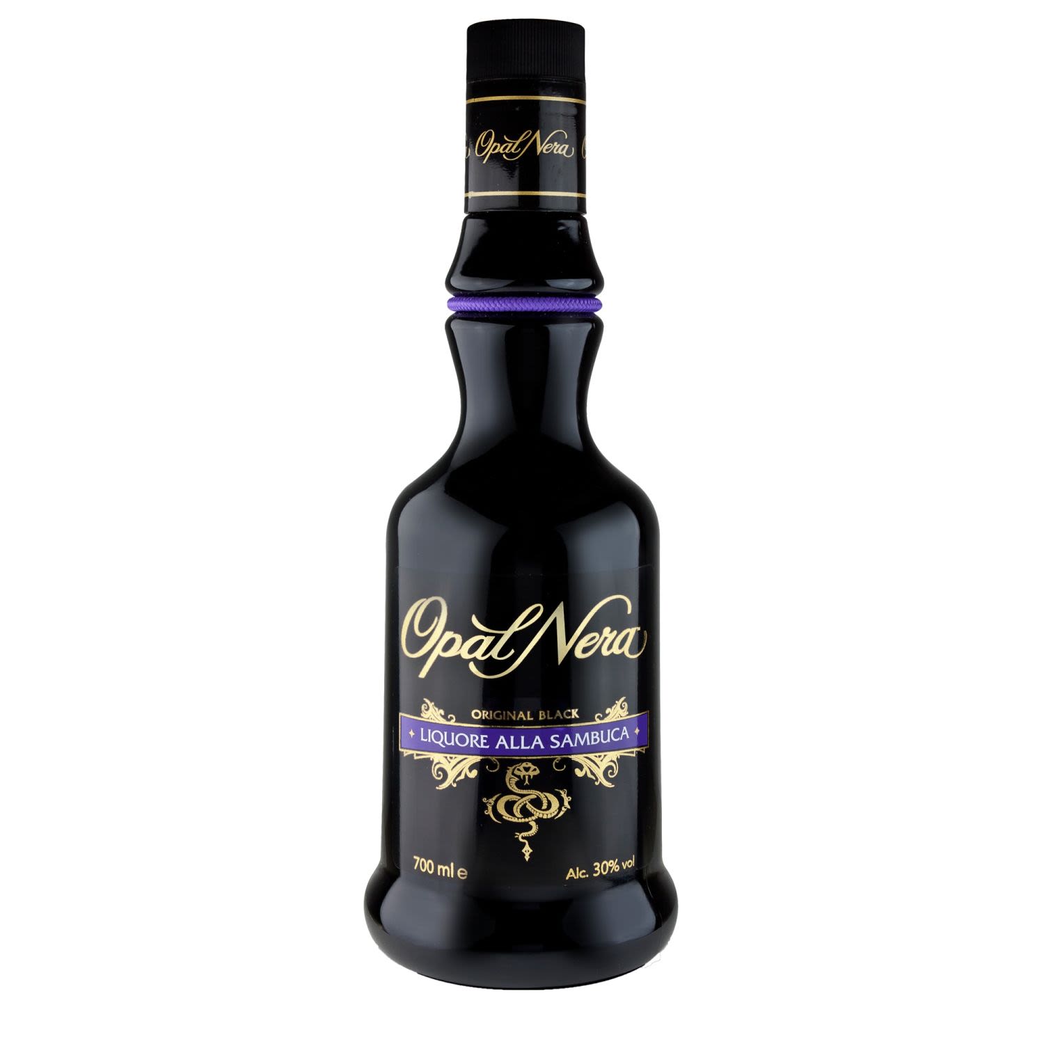 Opal Nera Original Black Liqueur alla Sambuca 700ml Glass_bottle Liquor Liqueur Drinkun.com