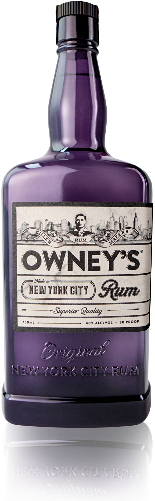 Owney's New York City Rum 750ml Glass_bottle Liquor Rum Drinkun.com