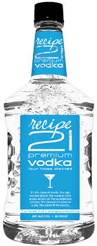 Recipe 21 Premium Vodka 1.75l Glass_bottle Liquor Vodka Drinkun.com