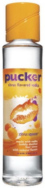 Pucker Citrus Squeeze Vodka 1.75l Glass_bottle Liquor Vodka - Flavored Drinkun.com