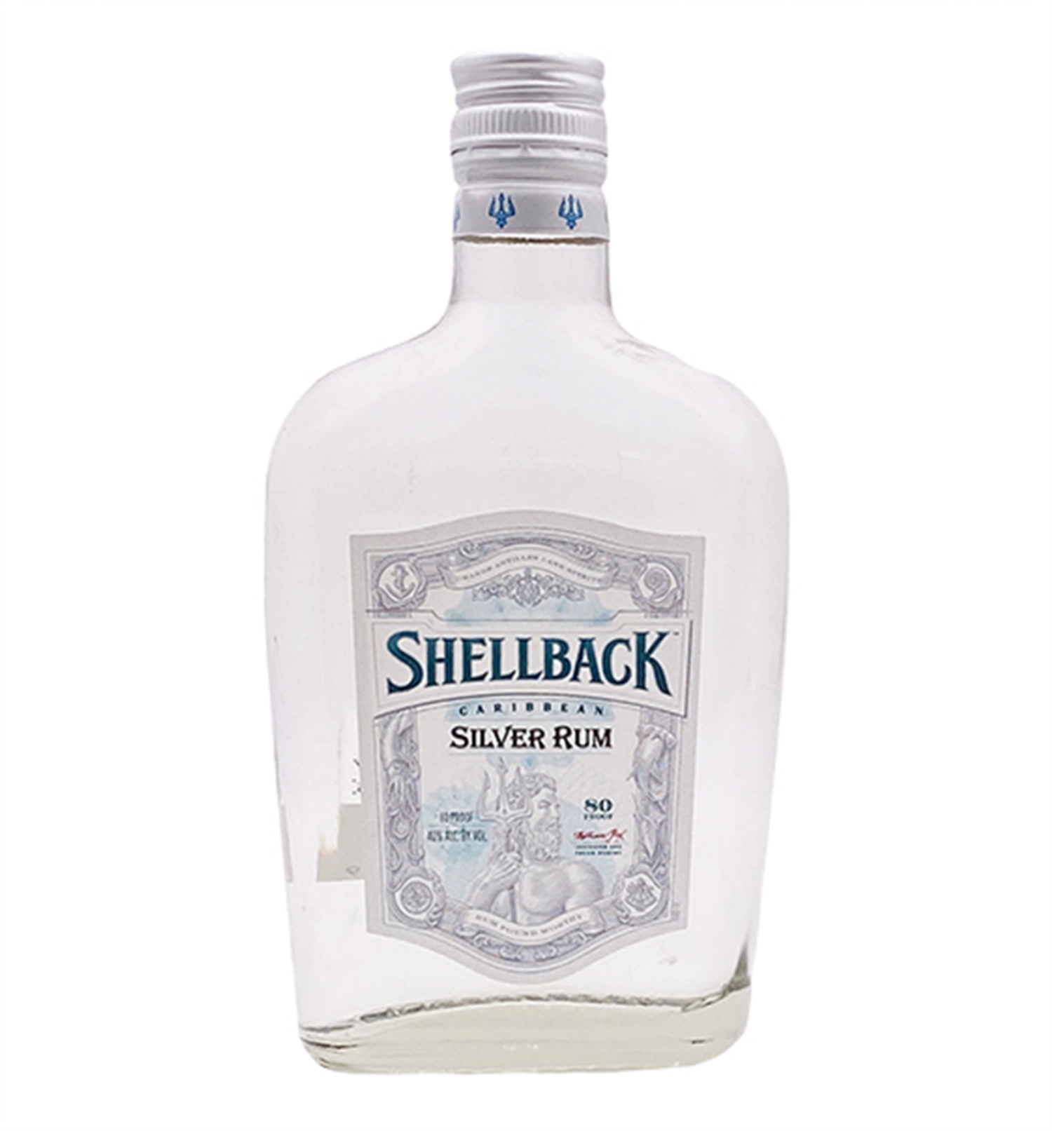 Shellback Silver Rum 375ml Glass_bottle Liquor Rum Drinkun.com