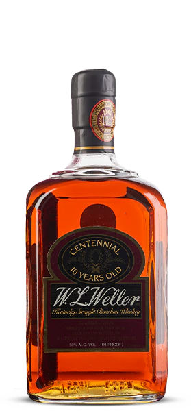 W. L. Weller Centennial Kentucky Straight Bourbon Whiskey 10 Year 750ml Glass_bottle Liquor Bourbon Whiskey Drinkun.com