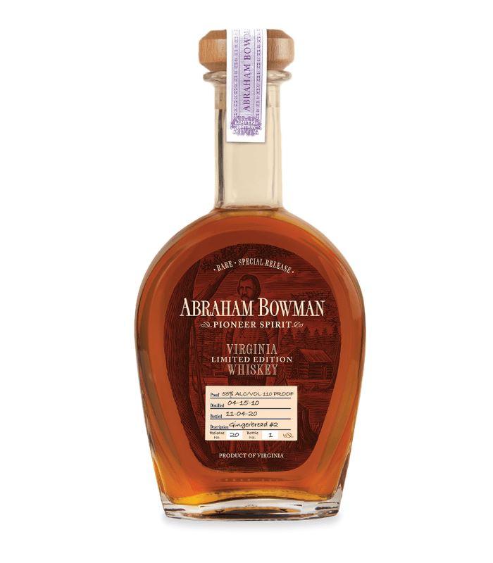 Abraham Bowman Pioneer Spirig Limited Edition Virginia Whiskey Gingerbread #2 750ml Glass_bottle Liquor American Whiskey - Flavored Drinkun.com