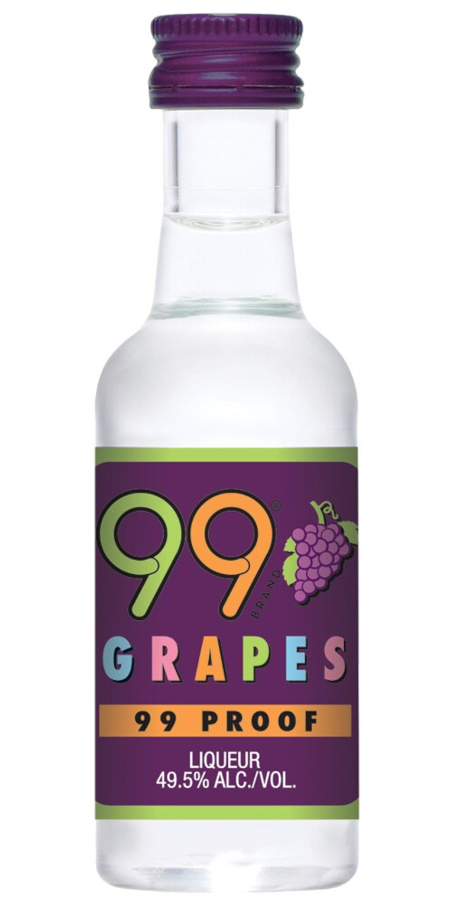 99 Grape Liqueur 50ml Bottle Liquor Liqueur, Cordials, & Schnapps Fruit Liqueur Drinkun.com