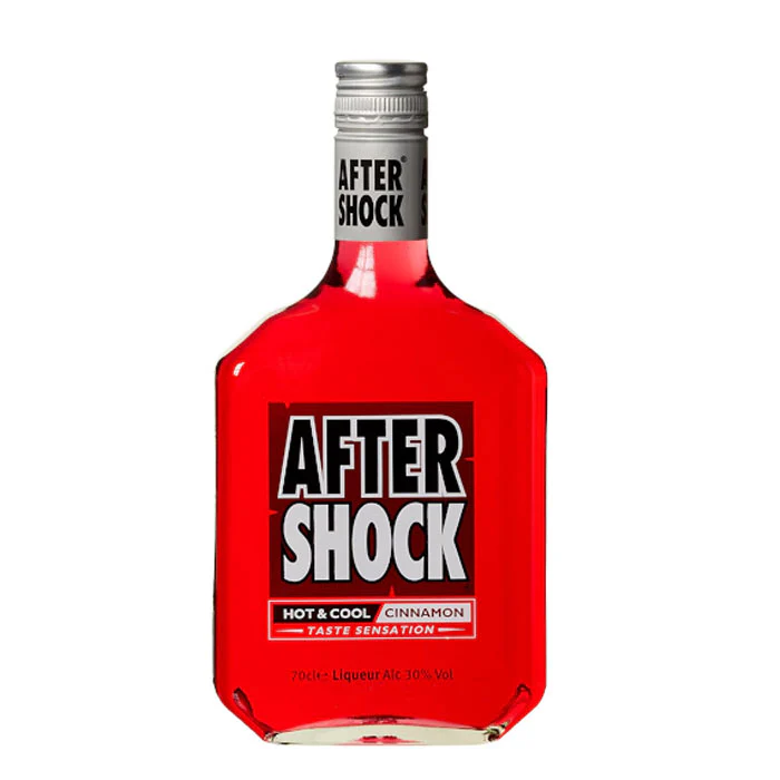 After Shock Hot & Cool Cinnamon Liqueur 375ml Glass_bottle Liquor Liqueur Drinkun.com