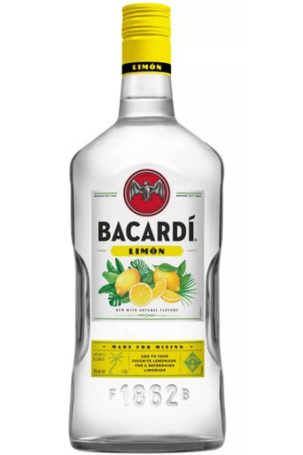 Bacardi Limon Original Citrus Rum 1.75l Glass_bottle Liquor Rum - Flavored Drinkun.com