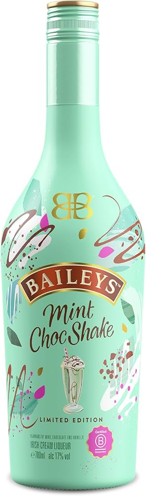 Baileys Original Irish Cream Mint Chocolate Liqueur 1l Glass_bottle Liquor Liqueur Drinkun.com