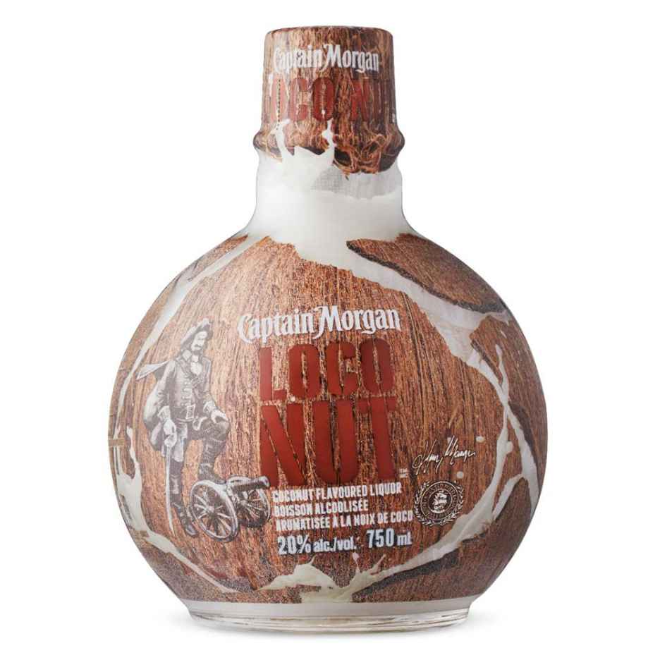 Captain Morgan Loconut Rum 750ml Glass_bottle Liquor Rum - Flavored Drinkun.com