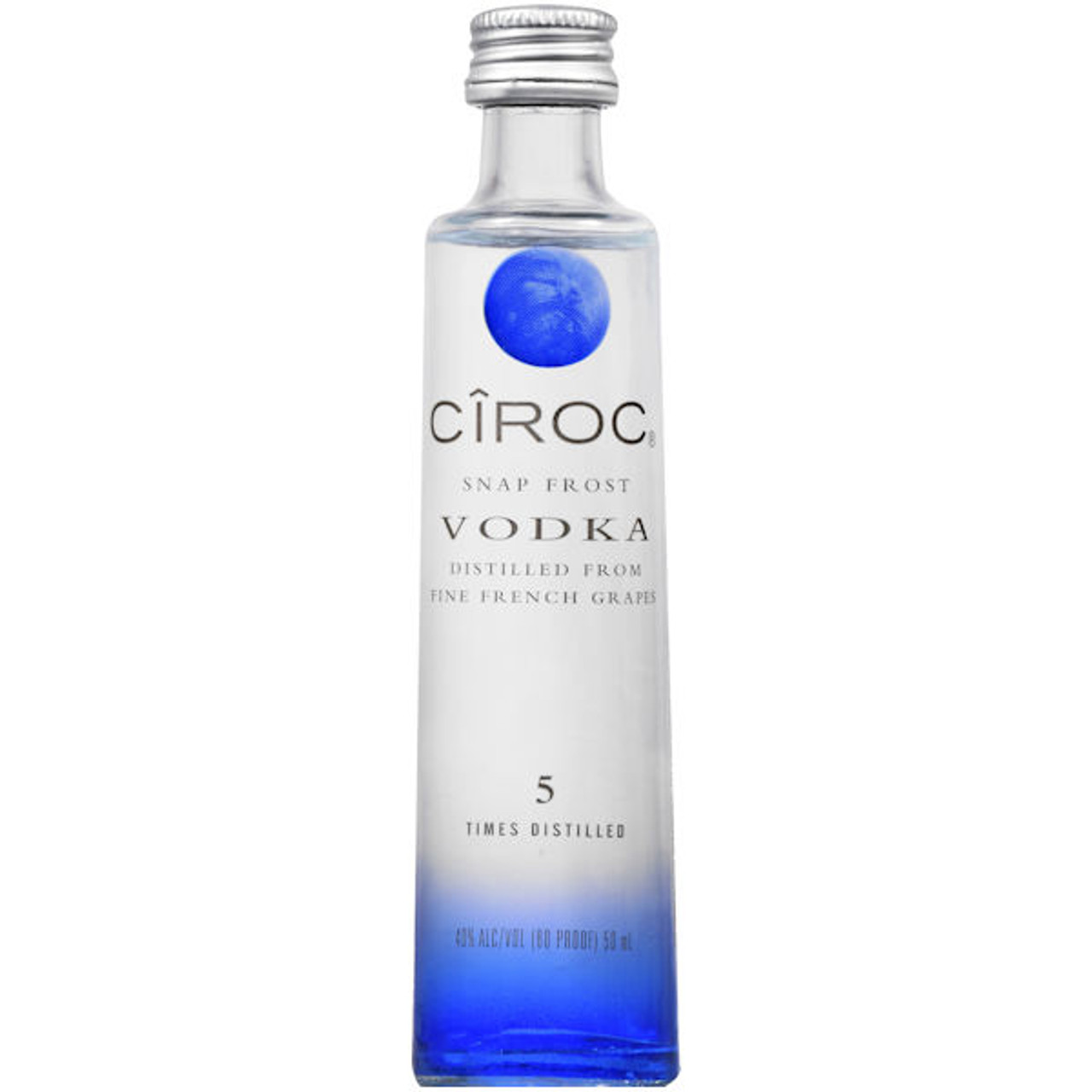 Ciroc Snap Frost Vodka 50ml Glass_bottle Liquor Vodka Drinkun.com