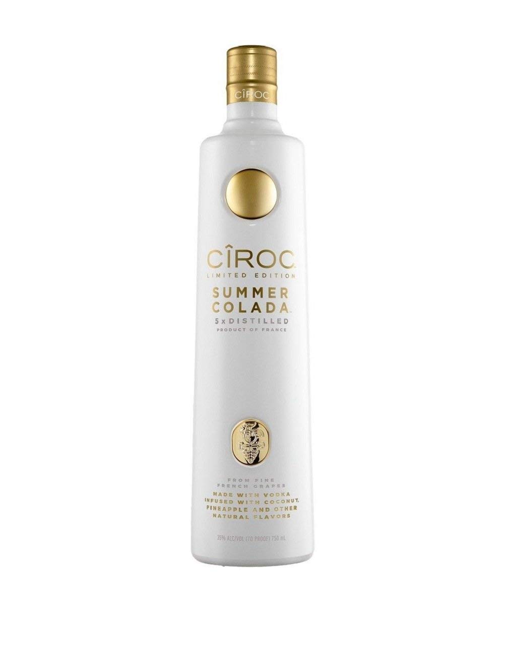 Ciroc Summer Colada Vodka - Limited Edition 1l Glass_bottle Liquor Vodka - Flavored Drinkun.com