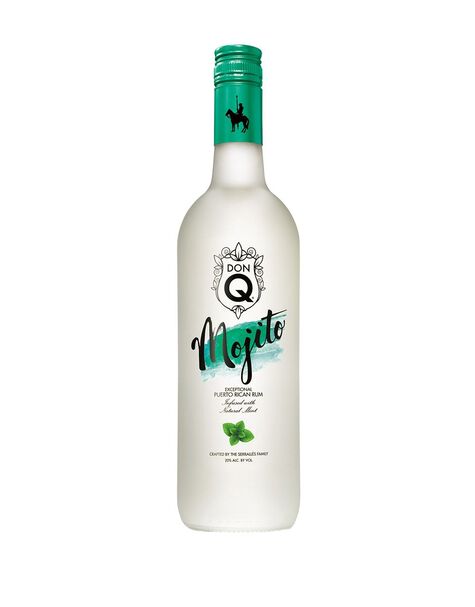 Don Q Mojito Puerto Rican Rum 1l Glass_bottle Liquor Rum Drinkun.com