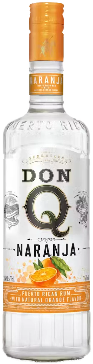Don Q Naranja Rum 1l Glass_bottle Liquor Rum - Flavored Drinkun.com