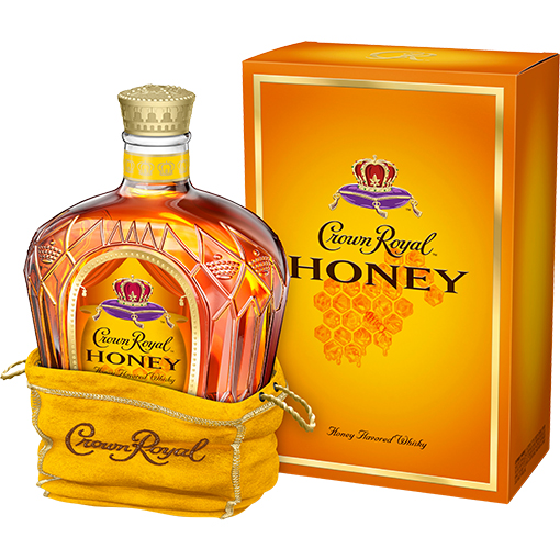 Crown Royal Honey Whisky 750ml Glass_bottle Liquor Canadian Whiskey - Flavored Drinkun.com