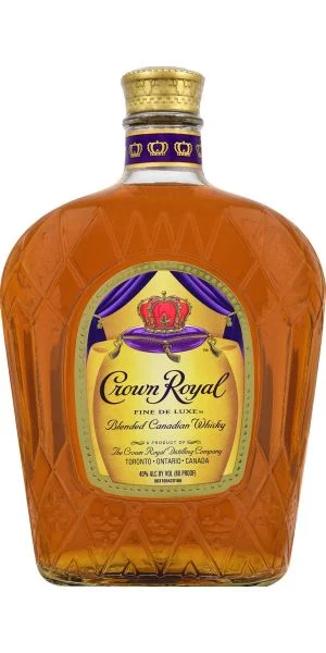 Crown Royal Monarch 75th Anniversary Blend Finely Blended Canadian Whisky 750ml Glass_bottle Liquor Blended Canadian Whiskey Drinkun.com