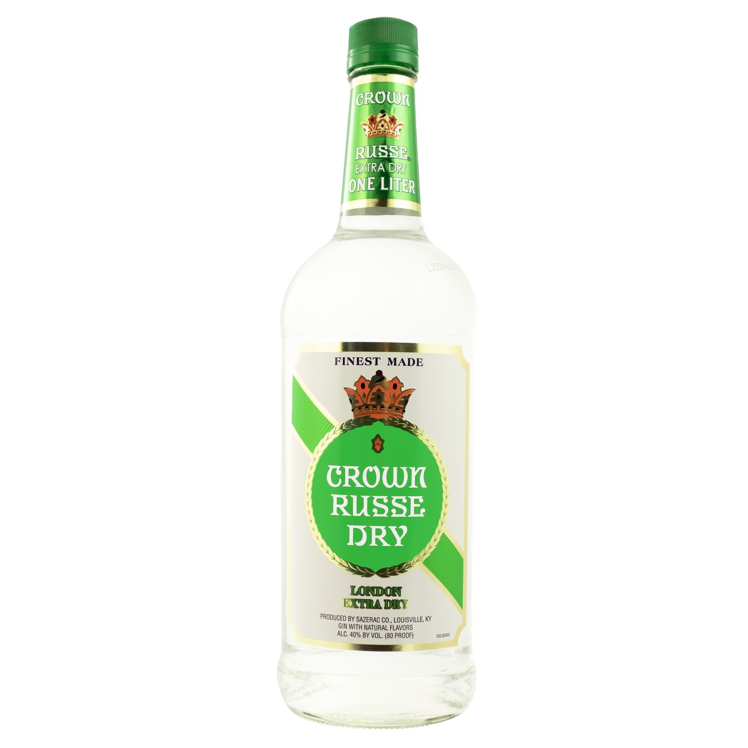 Crown Russe Extra Dry London Dry Gin 750ml Glass_bottle Liquor Gin Drinkun.com