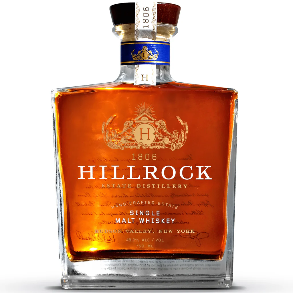 Hillrock Estate Distillery Single Malt Whiskey 750ml Glass_bottle Liquor American Whiskey Drinkun.com
