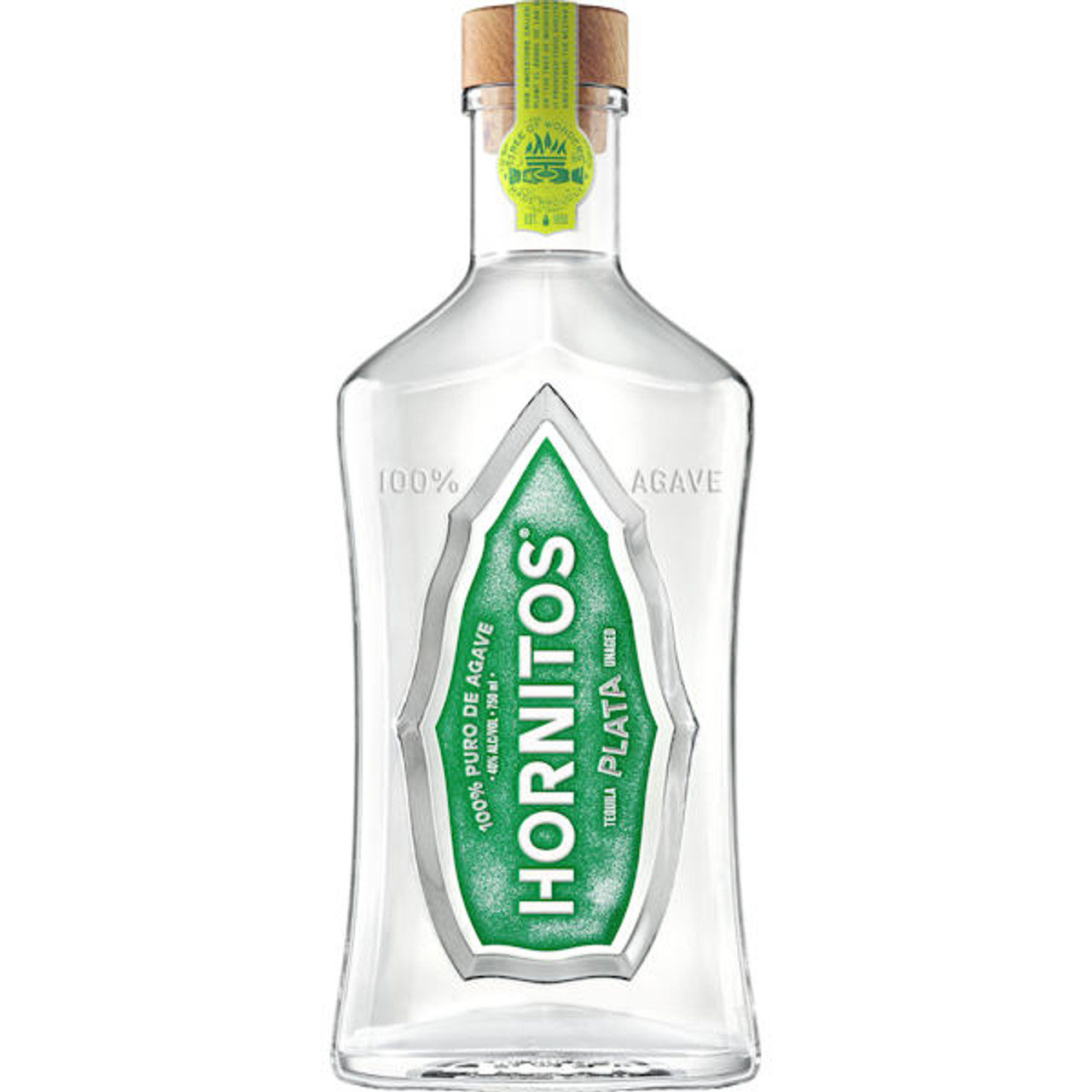 Hornitos Plata Tequila 750ml Glass_bottle Liquor Tequila Silver / Blanco Tequila Drinkun.com