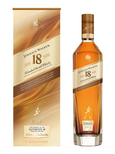 Johnnie Walker Gold Label Blended Scotch Whisky 18 Year 1l Glass_bottle Liquor Blended Scotch Whiskey Drinkun.com