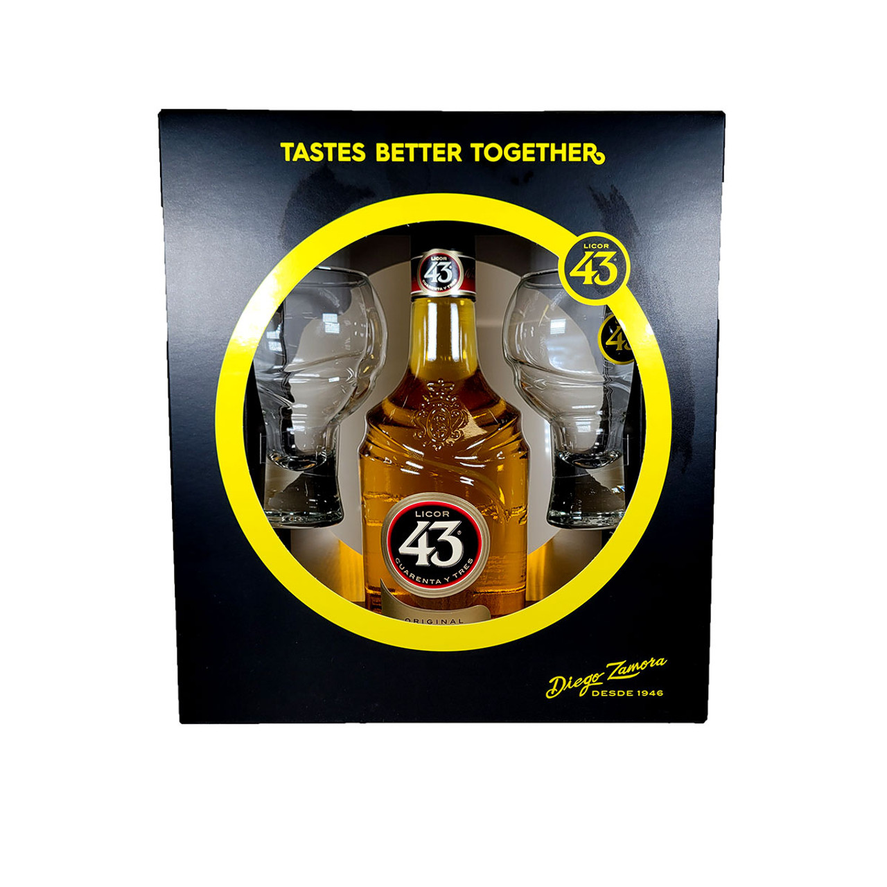 Licor 43 Cuarenta y Tres Liqueur Gift Set 375ml Glass_bottle Liquor Liqueur Drinkun.com