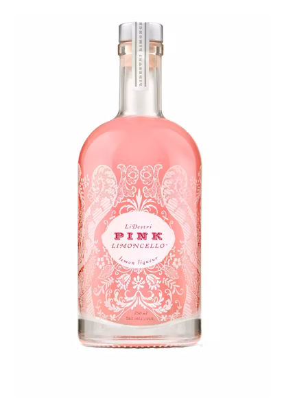 LiDestri Pink Lemon Liqueur 750ml Glass_bottle Liquor Liqueur Drinkun.com