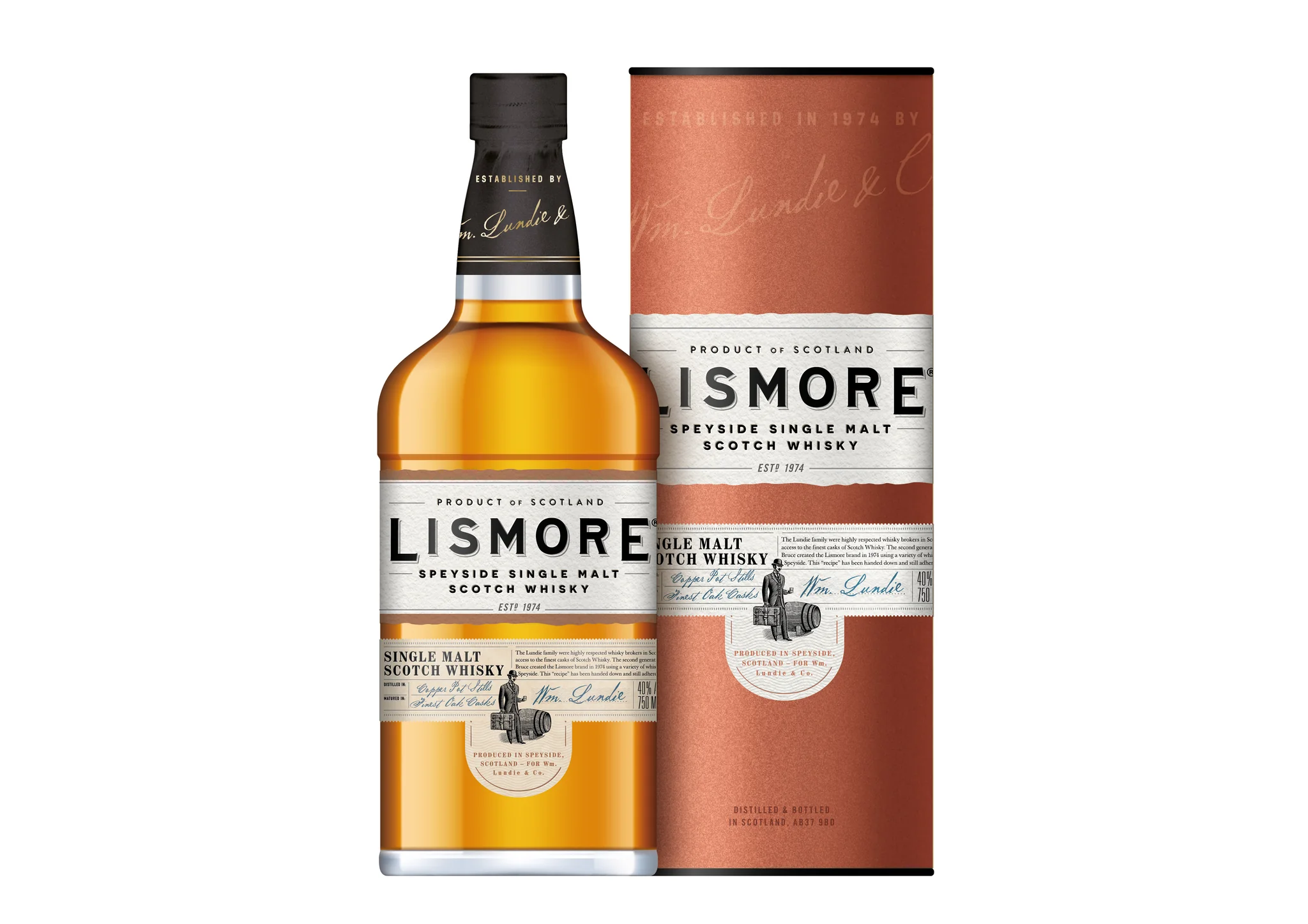 Lismore Speyside Single Malt Scotch Whisky 750ml Glass_bottle Liquor Scotch Whiskey Drinkun.com