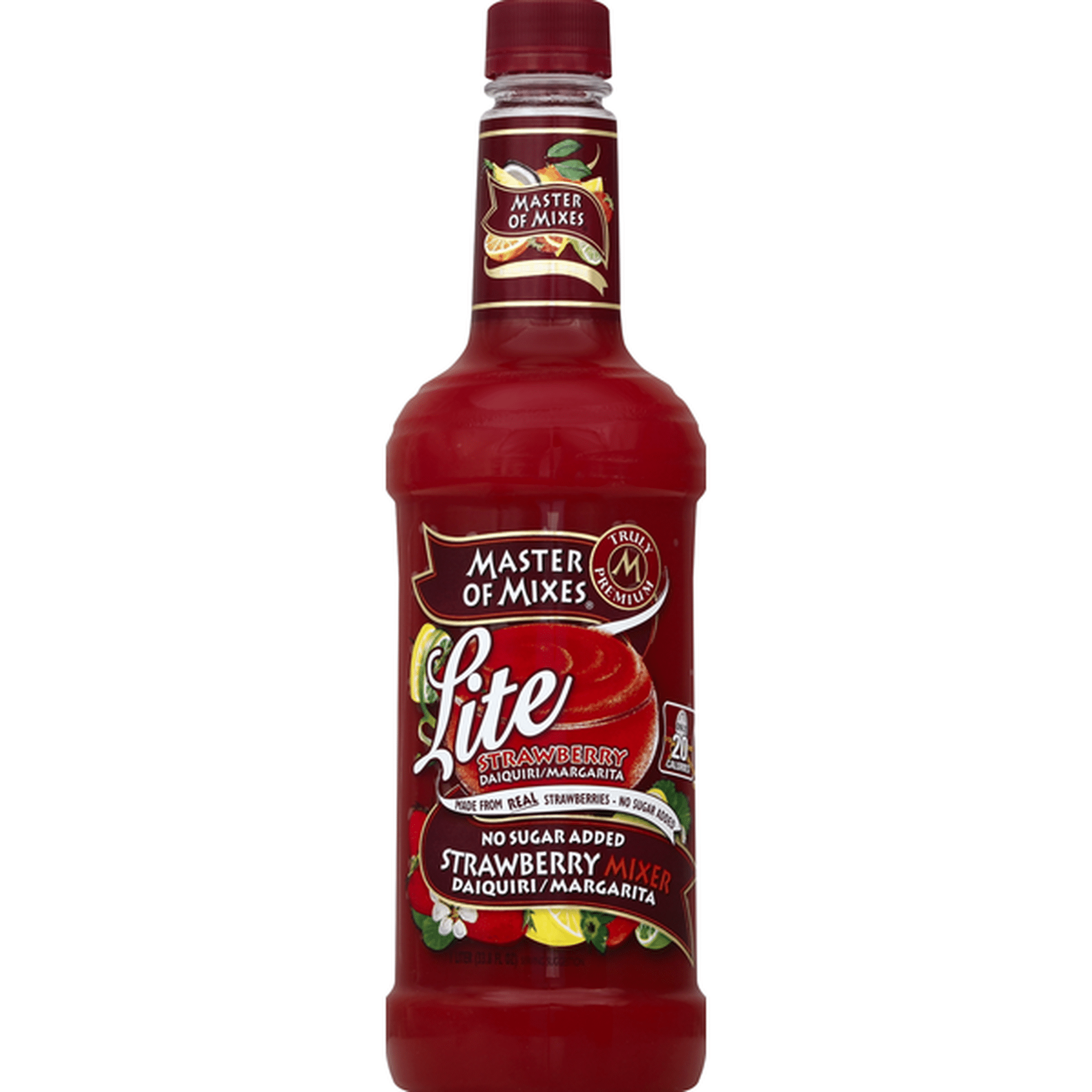 Major Peters Strawberry Daquiri / Margarita Mix 1oz Glass_bottle Liquor Mixers Drinkun.com