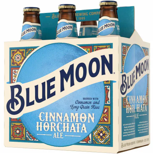 Blue Moon Cinnamon Horchata Ale 6X 12oz Bottle Beer Premium Full Beer Drinkun.com