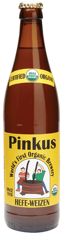 Pinkus Organic Hefe-Weizen 16.9oz Bottle Beer Imported Beer Drinkun.com