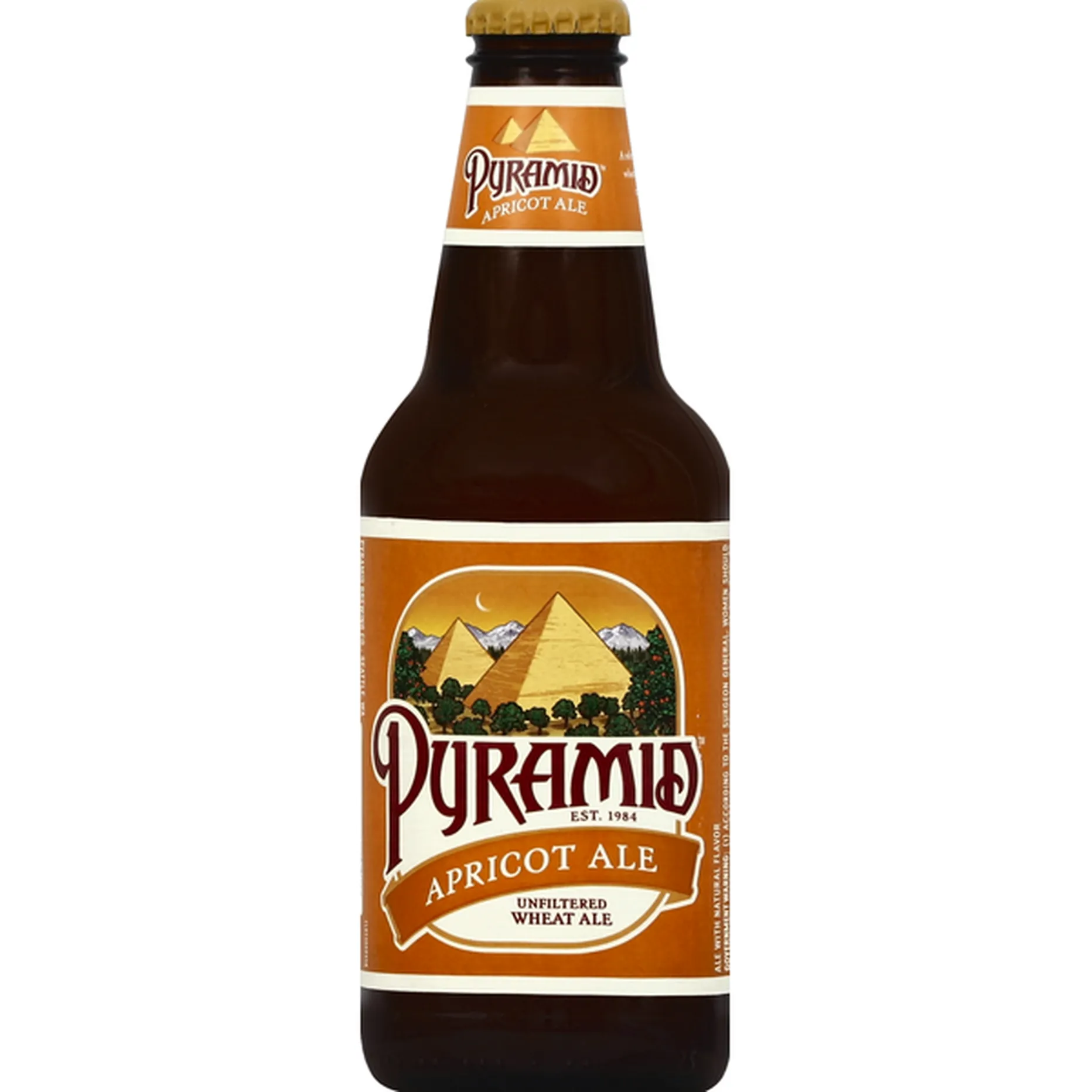 Pyramid Apricot Ale 12oz Bottle Beer Super Premium Beer Drinkun.com