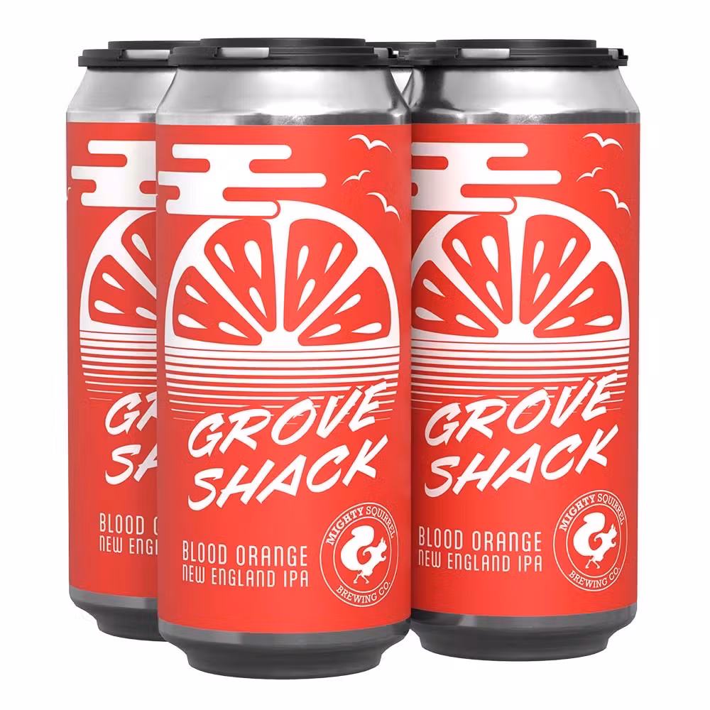 Mighty Squirrel Grove Shack 4X 16oz Cans Beer Ale IPA Drinkun.com