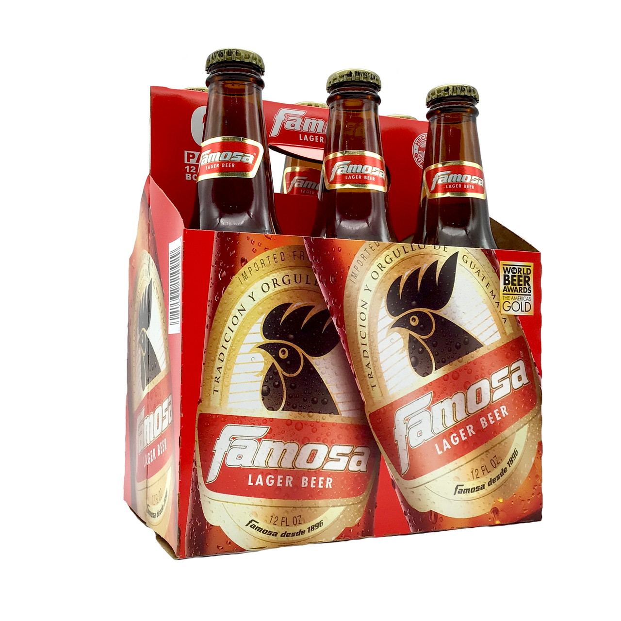 Central Beer Famosa 6X 12oz Bottles Beer Lager Drinkun.com