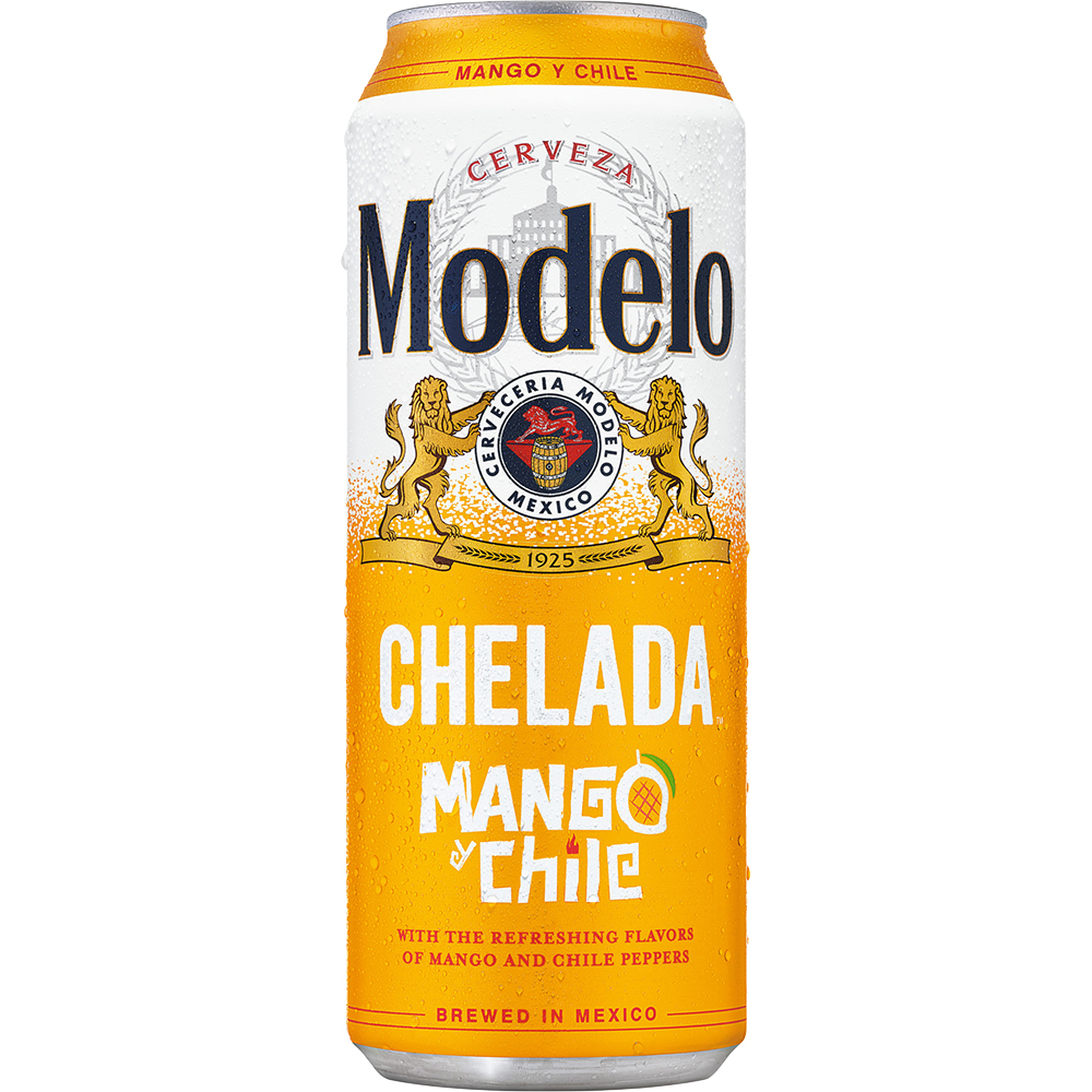 Modelo Chelada Mango Chile 24oz Can Beer Imported Beer Drinkun.com