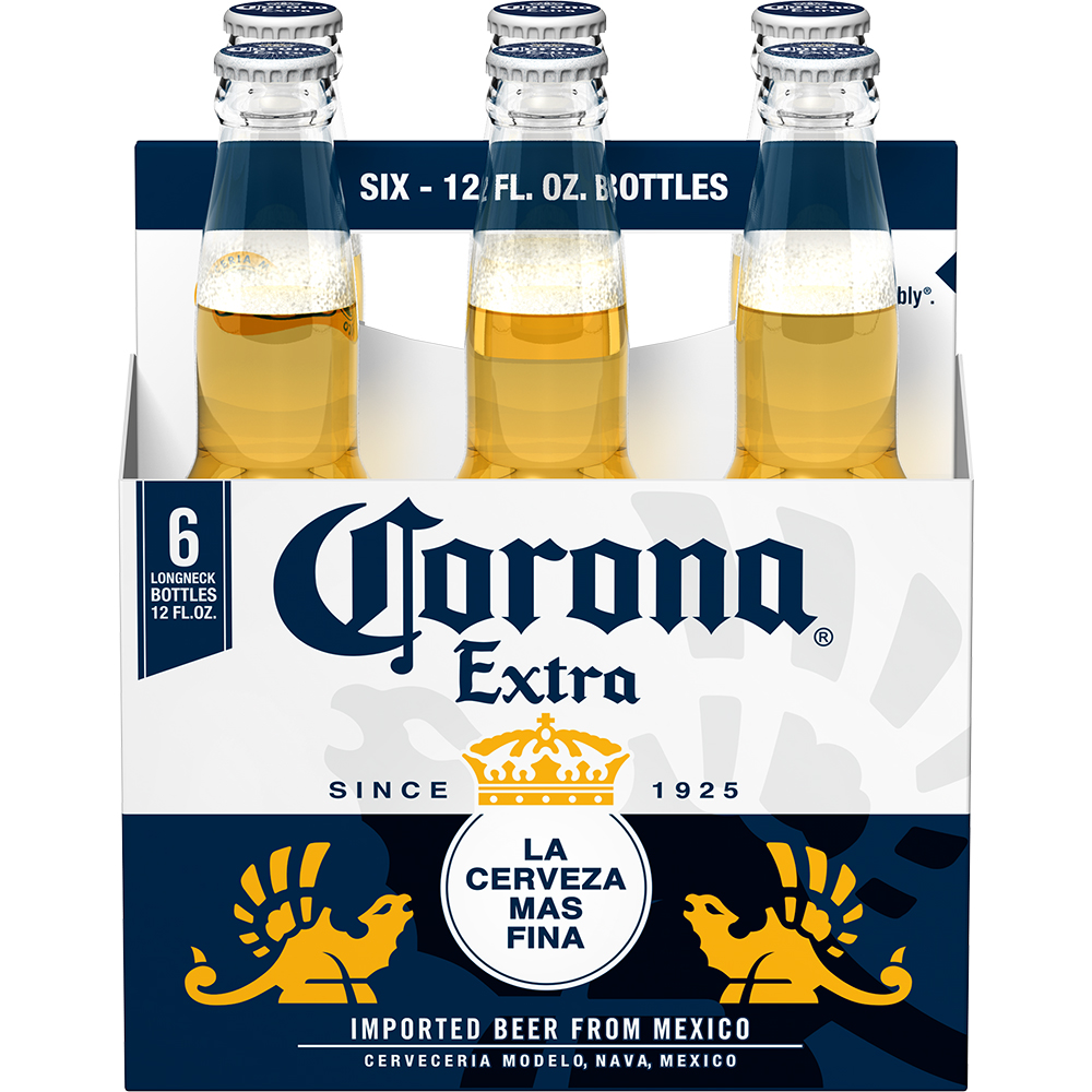 Corona Extra Lager Mexican Beer 6X 12oz Bottles Beer Lager Pilsner Drinkun.com