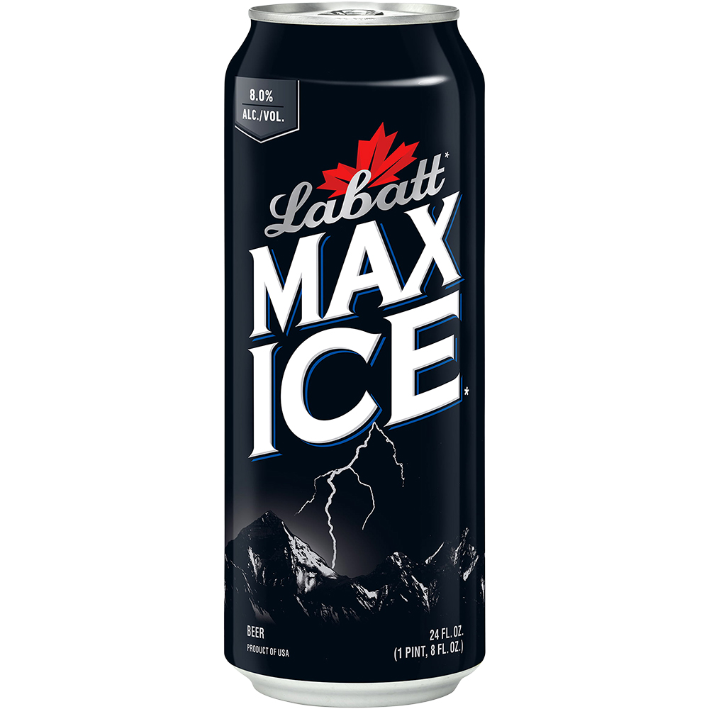 Labatt Max Ice 24oz Can Beer Imported Beer Drinkun.com