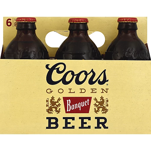 Coors Banquet Lager Beer 6X 12oz Bottles Beer Lager Pale Lager Drinkun.com