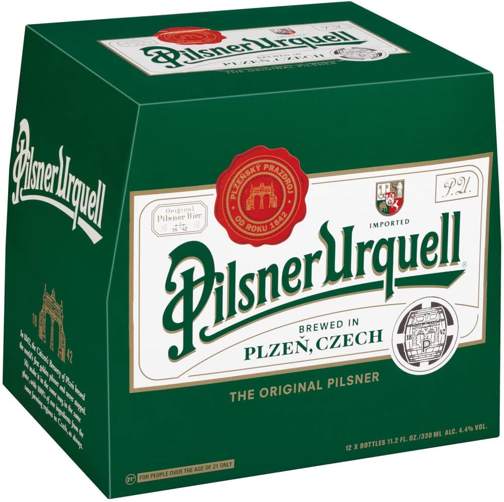 Pilsner Urquell Beer 12X 12oz Bottles Beer Lager Pilsner Drinkun.com