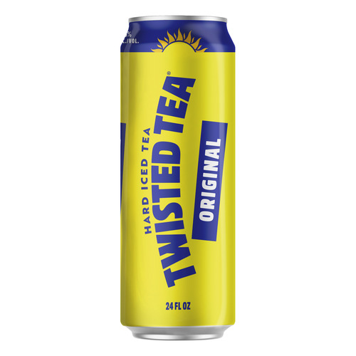Twisted Tea Hard Iced Tea Original Recipe 24oz Can Beer Flavored Malt Beverage Drinkun.com