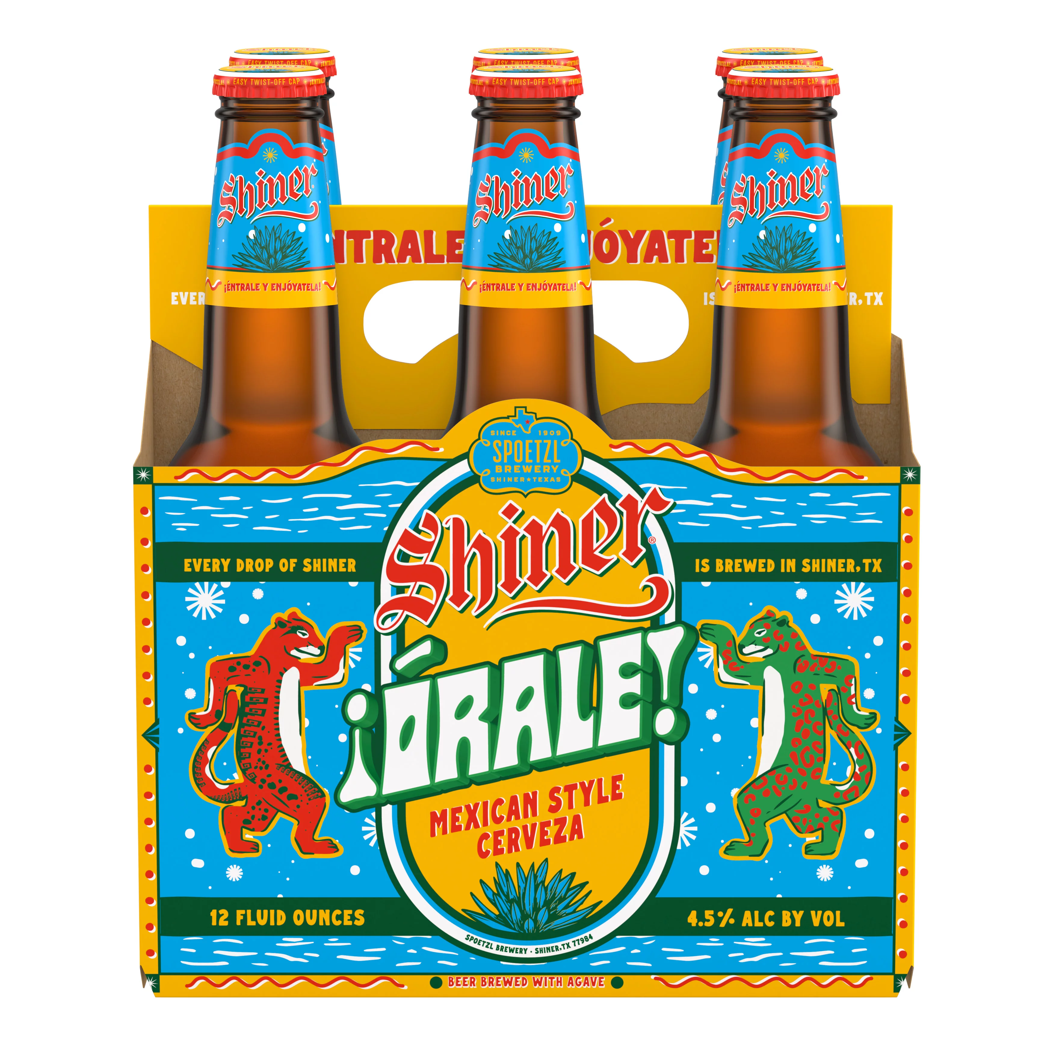 Shiner Orale Mexican Style Cerveza 6X 12oz Bottle Beer Micro / Craft Beer Drinkun.com