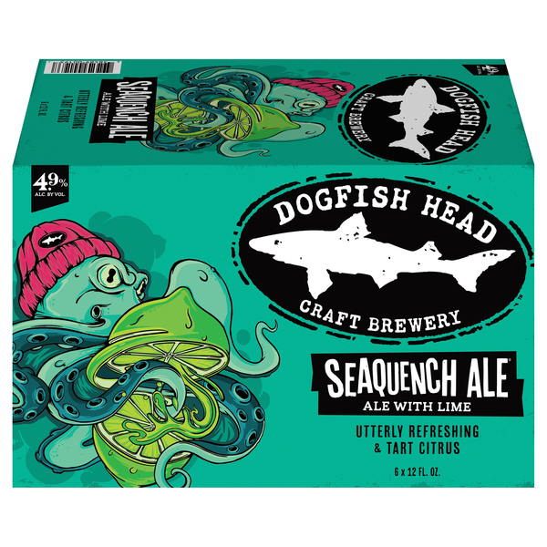 Dogfish Head SeaQuench Ale Session Sour Beer 6X 12oz Cans Beer Ale Sour / Wild Ale Drinkun.com