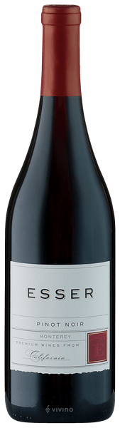 Esser Monterey County Pinot Noir 750ml Glass_bottle Wine Red Wine Drinkun.com