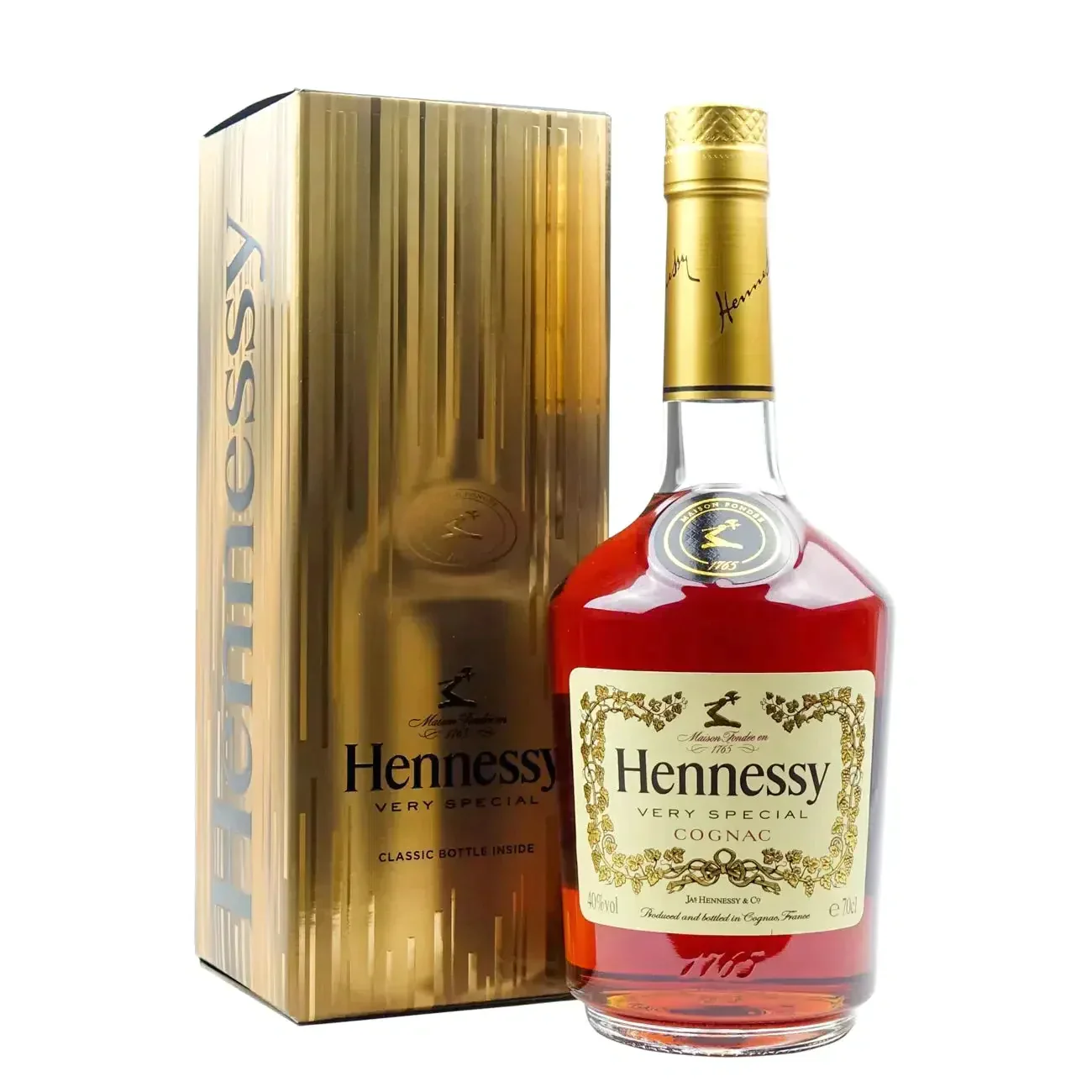 Hennessy V.S. Cognac Gift Set 750ml Glass_bottle Liquor Gift Set Drinkun.com