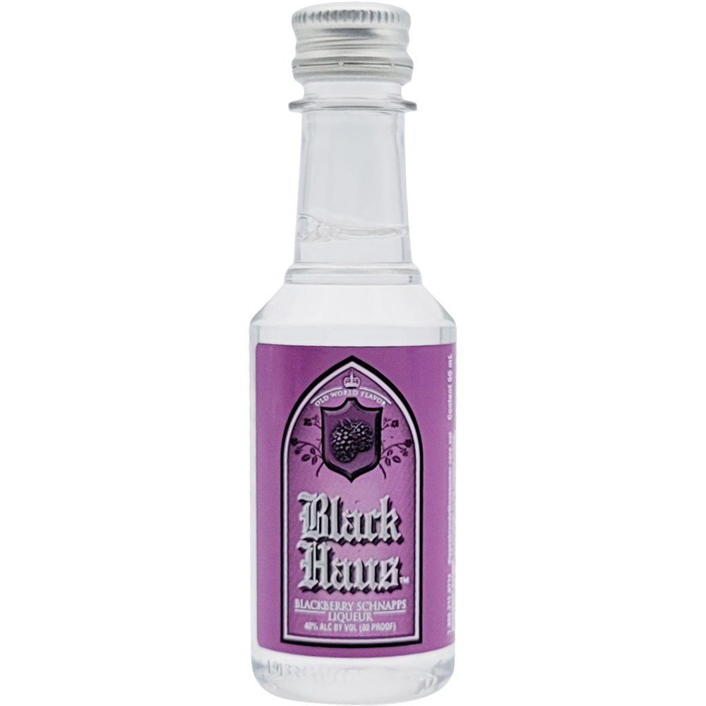 Black Haus Blackberry Schnapps 50ml Glass_bottle Liquor Liqueur Drinkun.com