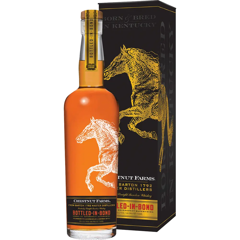 Chestnut Farms Kentucky Straight Bourbon Whiskey Bottled-In Bond 750ml Glass_bottle Liquor Bourbon Whiskey Drinkun.com